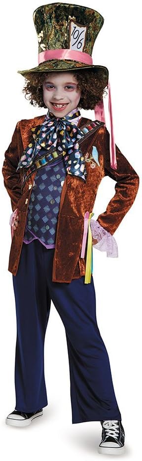 Disguise-Mad-Hatter-Deluxe-Alice-Through-The-Looking-Glass-Movie-Disney-Costume,-Small-Costume