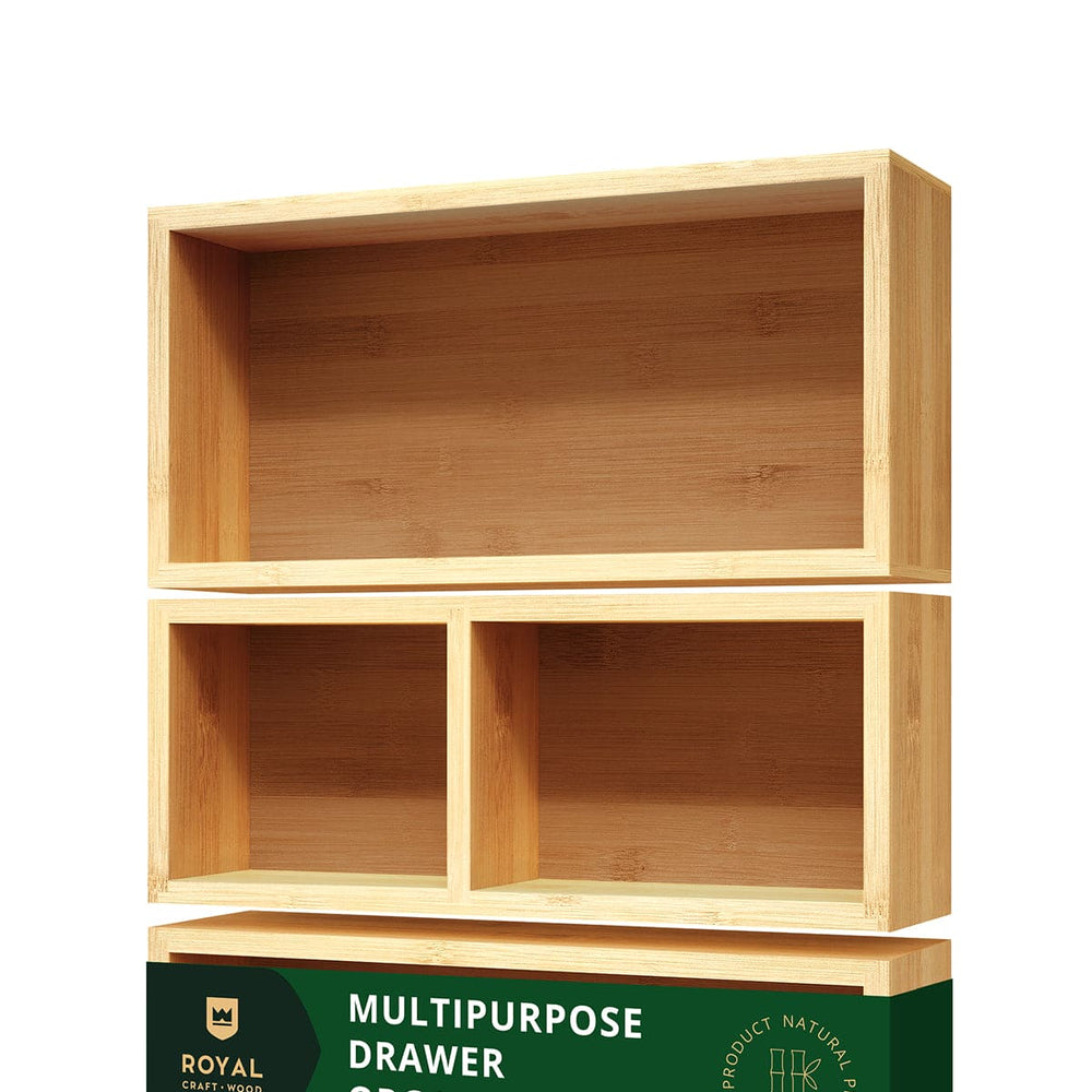 Storage Box Set of 3, Natural