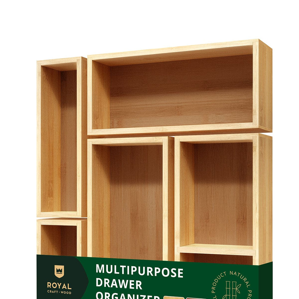 Storage Box Set of 5, Natural