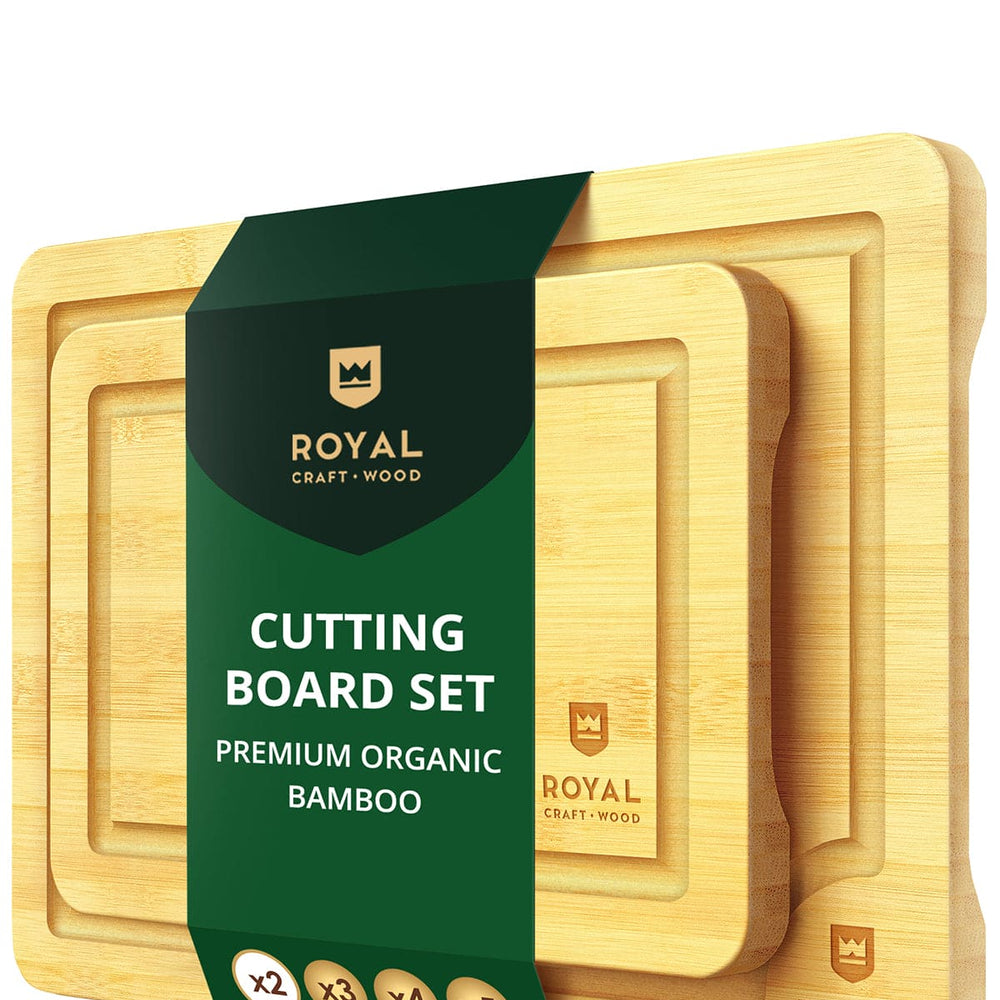 Cutting Board Set of 2, Bamboo