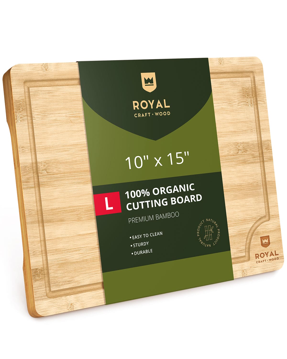 Cutting Board Large 15x10 by Royal Craft Wood