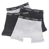 4-Pack Knocker Men's 100% Cotton Boxer Briefs