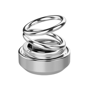 Solar Powered Rotating Car Air Freshener Aromatherapy Dashboard Diffuser