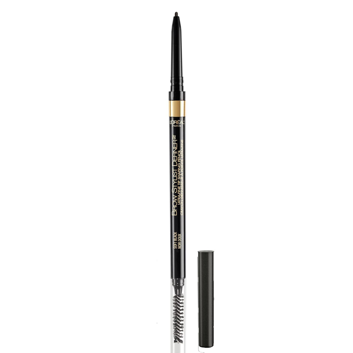 2-PACK L'Oreal Paris Makeup Brow Definer Waterproof Eyebrow Pencil, Ultra-Fine Mechanical Pencil, Draws Tiny Brow Hairs and Fills in Sparse Areas and Gaps, , 0.003 Ounce