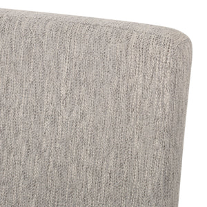 Contemporary Dining Chair With Upholstered Seating And Tapered Legs