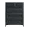 6 Drawer Chest With Knobs And Smooth Slides