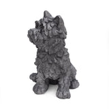 Cricket Dog Cast Stone Garden Statue