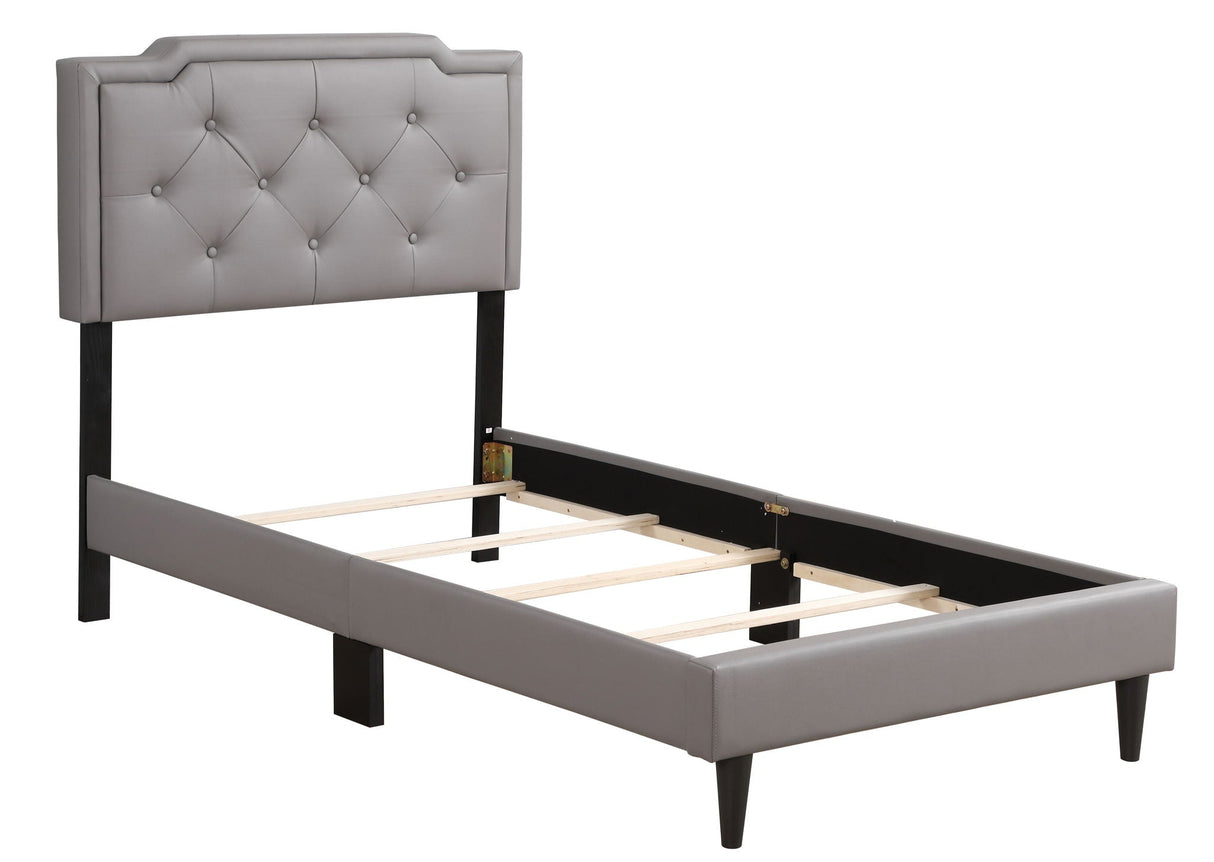 Button Tufted Bed Charming For Cozy Spaces