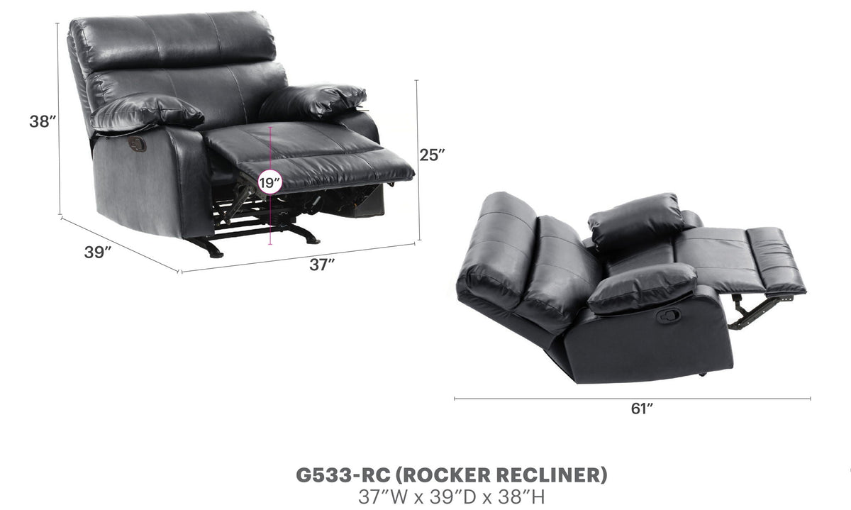 Modern Design Rocker Recliner