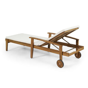 Jason Chaise Lounge White