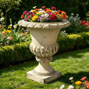 MGO Garden Planter in Antique White