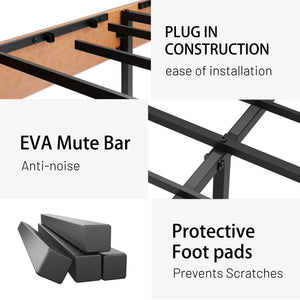 Vintage Under Bed Storage And Square Platform Design