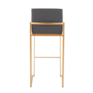 Fuji - Contemporary Design High Back Barstool