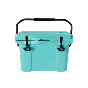 25QT Portable Cooler, Insulated Hard Cooler with Bottle Opener and Cup Holder