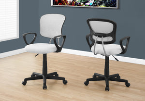 Office Chair, Adjustable Height, Swivel Ergonomic, Armrests