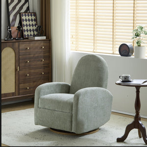 Contemporary 360 Swivel And Glider Recliner Chair