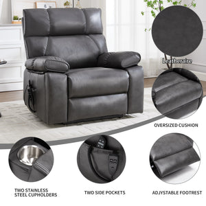 ComfortMax Dark Oversized Lift Recliner Chair