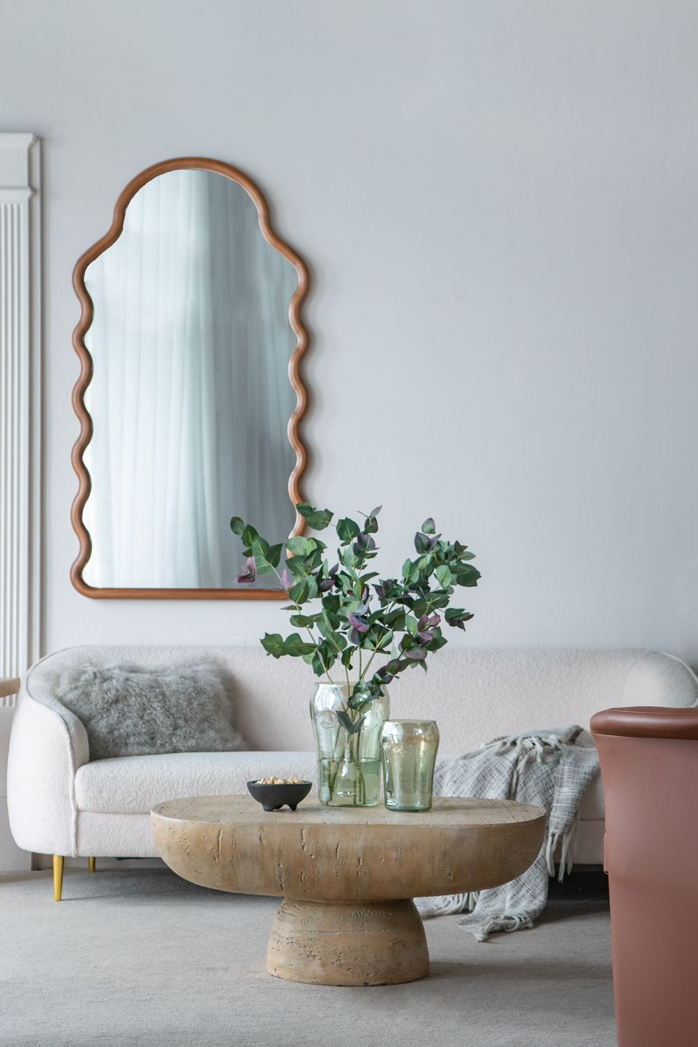 Organic Design Oval Coffee Table