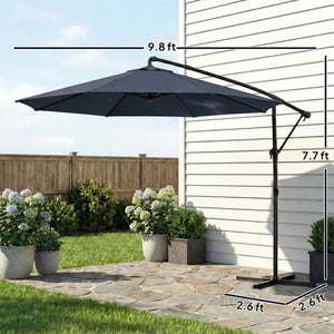 Outdoor Hanging Cantilever Umbrella