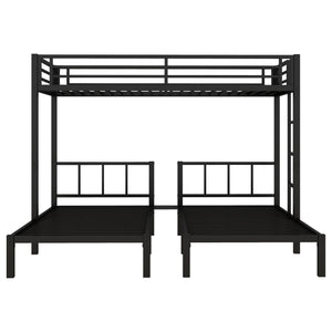Metal Triple Bunk Bed for Kids