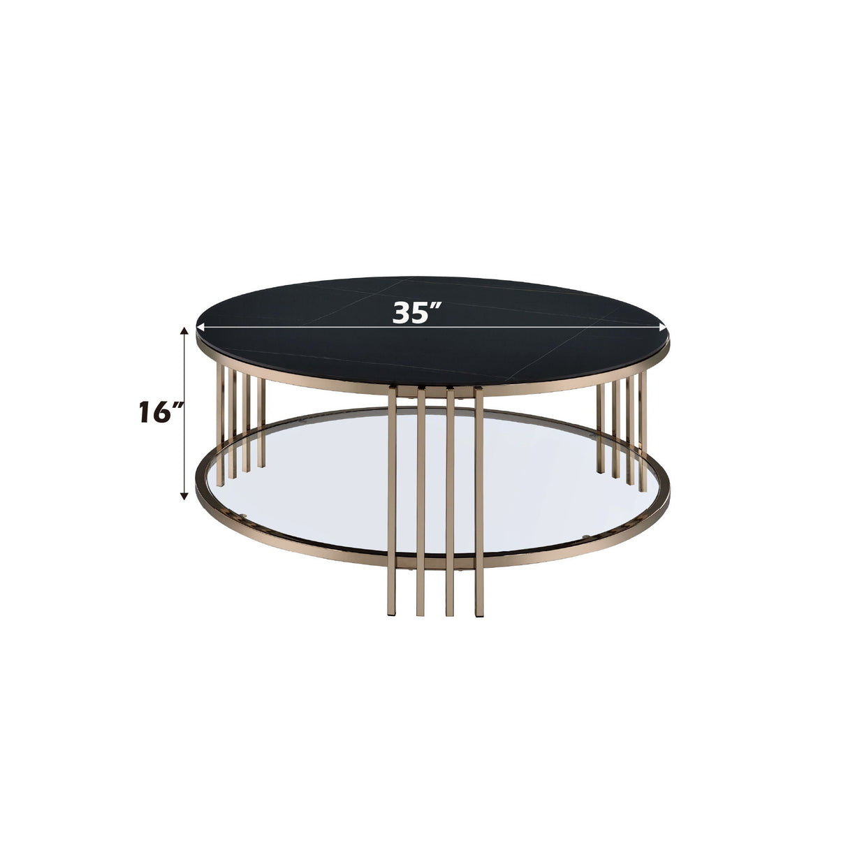 Abisha - Sintered Stone Top Round Tables