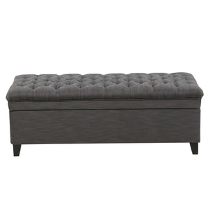 Juliana Storage Ottoman With Birch Legs