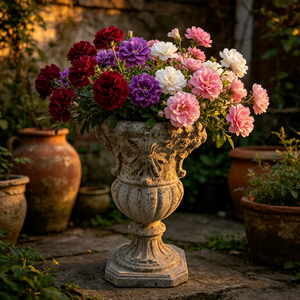 MGO Garden Planter in Rust