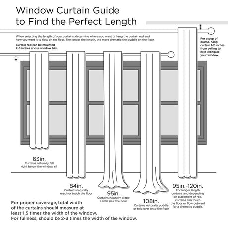 Plaid rod pocket and back tab curtain panel with fleece lining