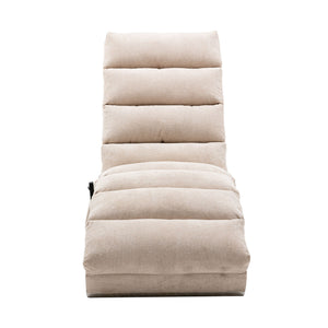 Massage Chaise Lounge Indoor With Remote Control, Ergonomic Electric Massage Lounger