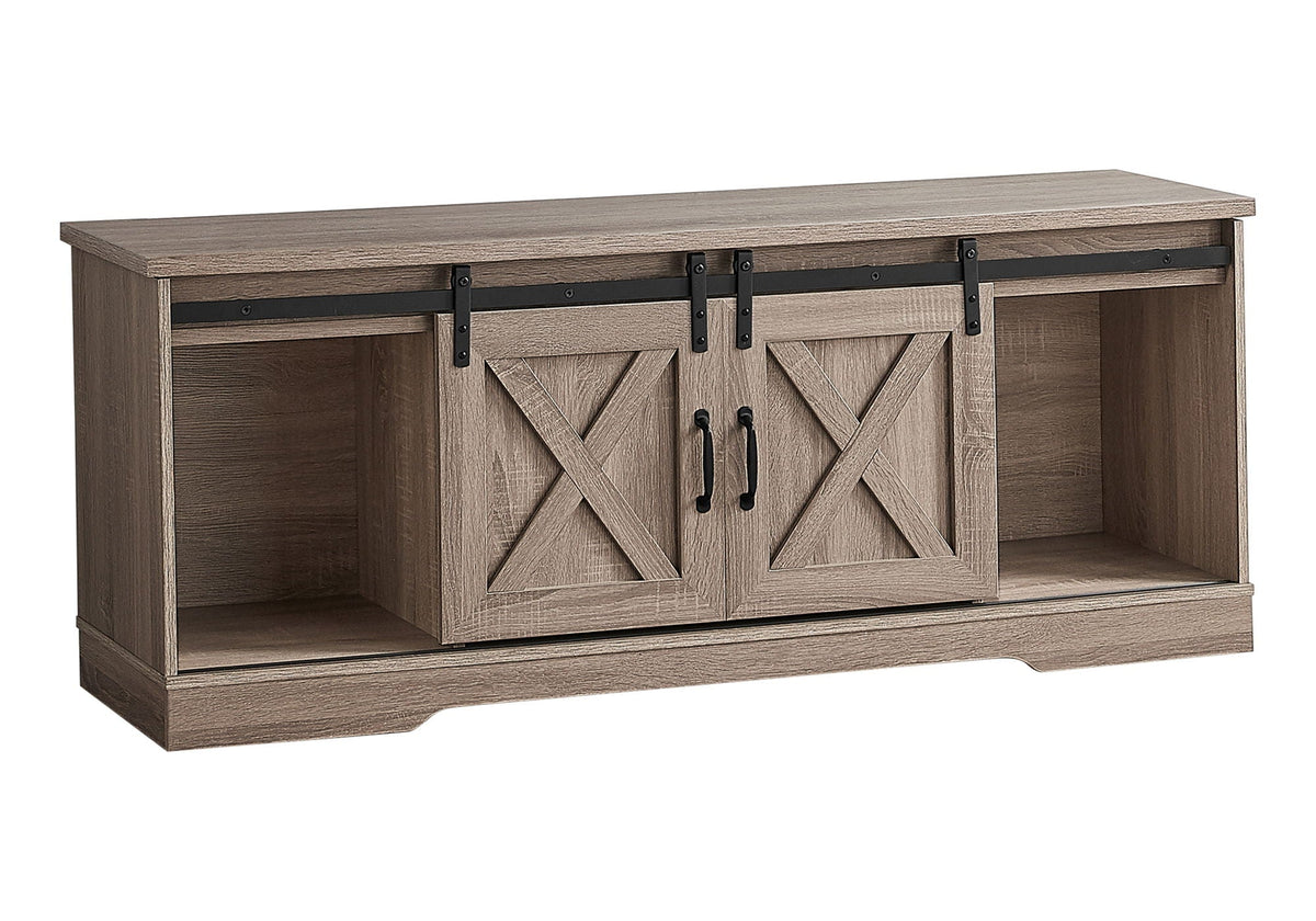 Transitional TV Stand Console Media Entertainment Center