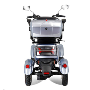 Electric Mobility Scooter With Big Size, High Power - Silver