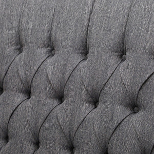 Dunham - Contemporary Fabric Tufted Oversized Pushback Recliner