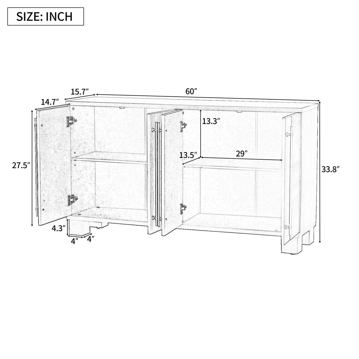 Sideboard Buffet Cabinet
