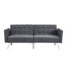 Futon Sofa Bed Convertible Folding Lounge Couch, Armrests