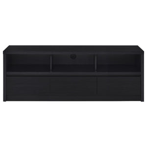 Rutland 59-inch 3-drawer TV Stand Media Console Black