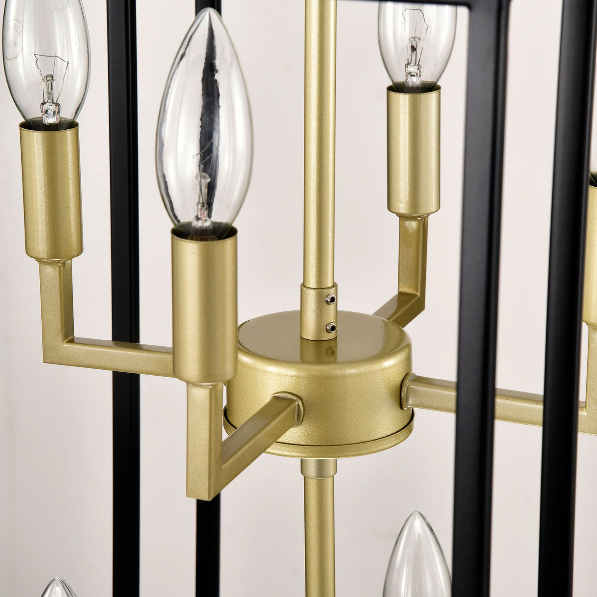 8 Light Lantern Chandelier Lighting, Entryway Chandeliers For High Ceilings, Chandeliers For Dining Room, Foyer, Entry, Staircase, Hallway, Height Adjustable (E12 Bulbs Not Included)