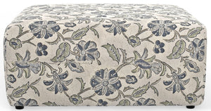 Stockbridge - Cocktail Ottoman - Denim