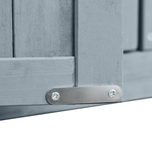 K&K 80.5' Outdoor Kitchen Island for Big Green Egg & Blackstone Griddle