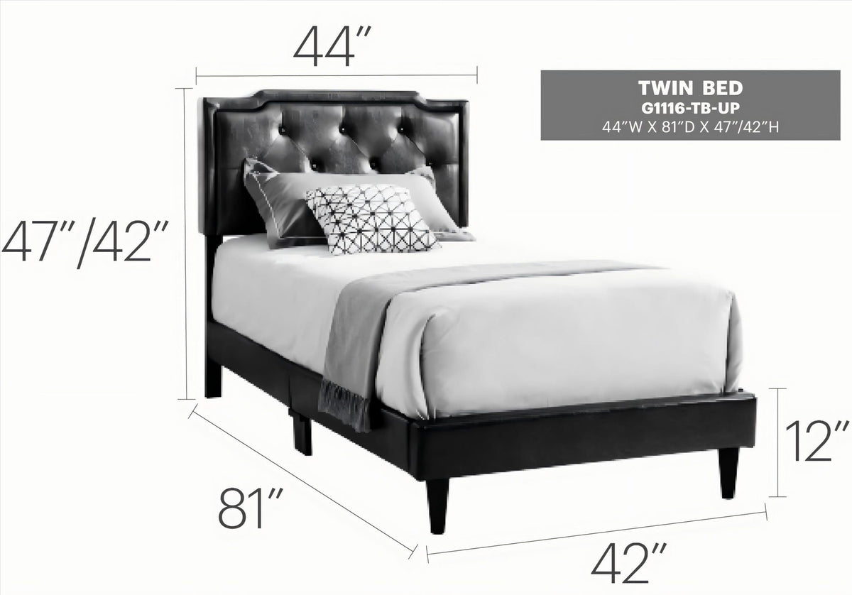 Button Tufted Bed Charming For Cozy Spaces
