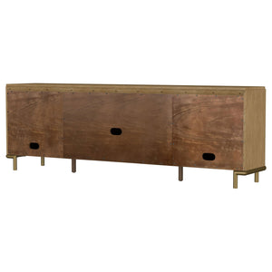 Benson - 2 Door TV Stand With Dual Drawers