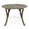 Hermosa Outdoor Acacia Wood Table Circular Design