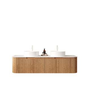 Dina 60" Bathroom Vanity & Sinks
