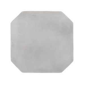 Modern Outdoor Lightweight Concrete Side Table in Natural Color