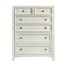 6 Drawer Chest With Knobs And Smooth Slides