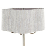 Lily 30" Contemporary Metal Table Lamp