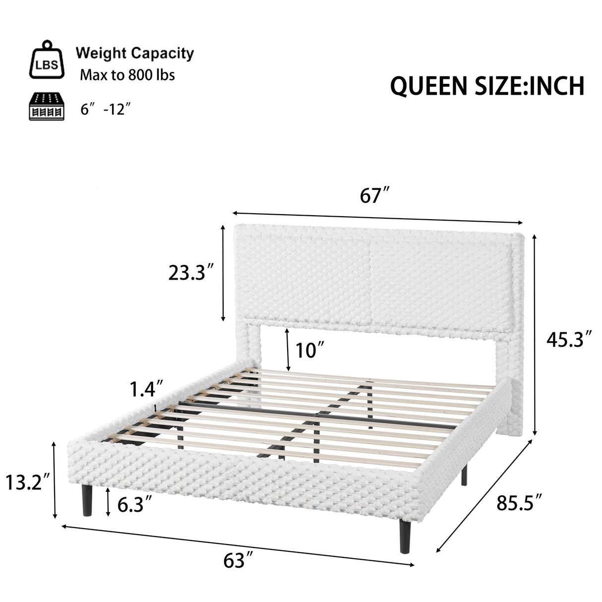 Soft Bed Comfortable Backrest for Bedroom