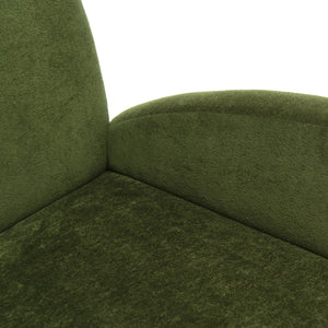 Velvet Fabric Decorative Lounge Chair