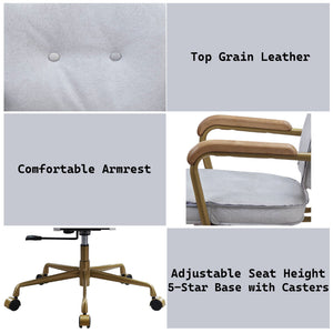 Siecross - Top Grain Office Chair