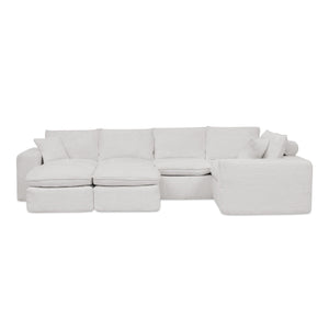Sectional Sofa With Moveable Ottoman