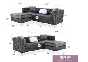 Paige - Sofa Chaise